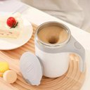 Ver imagem 7 de Caneca Mixer Automática Elétrica Inox Misturador Café Shake