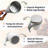 Caneca Mixer Automática Elétrica Inox Misturador Café Shake - 6