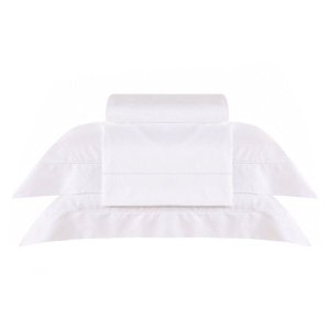 Jogo de Cama Casal Bud Vision Colors 270 Fios Buddemeyer - Branco