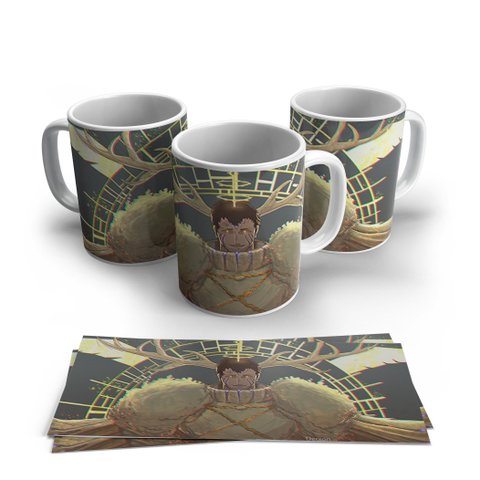 Caneca de Porcela Anime Black Cover Modelo 17