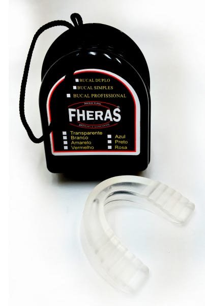 Kit Muay Thai Fheras Luva Shorts Canel. Band Buc 10oz Rosa - 6