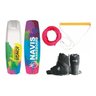 Kit Completo Wakeboard Navis Prancha Jong 132Cm + Botas Cabo - 1