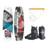 Kit Completo Wakeboard Navis Prancha Aloha 145 +Botas Manete - 1