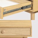 Ver imagem 4 de Escrivaninha Liva 2 Gavetas Tauri Penteadeira Quarto