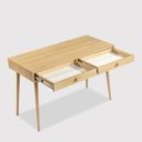 Ver imagem 2 de Escrivaninha Liva 2 Gavetas Tauri Penteadeira Quarto