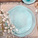 Ver imagem 4 de Kit 4 Prato Fundo Ryo Blue Bay Massa Risoto Oxford 22cm Luxo