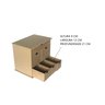 Gaveteiro de mesa organizador porta objetos e documentos folhas a4 6 gavetas - 3