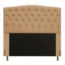 Ver imagem 3 de Cabeceira Greta Cama Box Casal 140cm Linho Bege