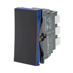 Interruptor Paralelo 10a 250v Preto 611011pt Pial Plus + - 1