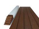 Ver imagem 5 de Deck de WPC Tipo Cumaru para Piscina, Jardim, Sauna 1,5 m²:Marrom