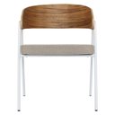 Ver imagem 3 de Poltrona Aero Cadeira Decorativa Com Apoio Overseas