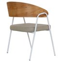 Ver imagem 2 de Poltrona Aero Cadeira Decorativa Com Apoio Overseas