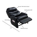 Ver imagem 7 de Cadeira Poltrona Estética Cílios Reclinável Barão com Assento de Elevação Corano