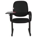 Ver imagem 2 de 01 Cadeira para Auditório com Prancheta Linha Dallas Auditório Preto