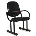 Ver imagem 1 de 01 Cadeira para Auditório com Prancheta Linha Dallas Auditório Preto