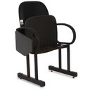 Ver imagem 4 de 01 Cadeira para Auditório com Prancheta Linha Dallas Auditório Preto
