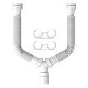 Ver imagem 1 de Censi Sifão Tubo Extensível Duplo Branco 7158