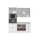 Ver imagem 4 de Kit Cozinha Modulada 4 Peças Americana 1 Aéreo + Balcão + 1 Paneleiro + 1 Complemento Cz125
