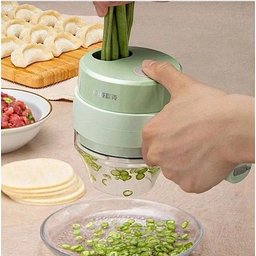 Cortador Triturador Elétrico Multifuncional Para Vegetais E Carnes Aço Inoxidável - 3
