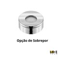 Ver imagem 2 de Kit 3 Spot Led Redondo Sobrepor Embutir P/ Móveis Nichos:branco Frio/cromo