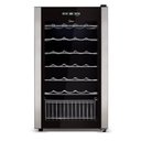 Ver imagem 1 de Adega Com Compressor Midea 34 Garrafas WBB341 Preto 127V