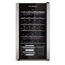 Ver imagem 2 de Adega Com Compressor Midea 34 Garrafas WBB341 Preto 127V
