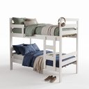 Ver imagem 2 de Cama Beliche 195x95cm Solteiro Siena 2 em 1 - Branco
