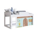Ver imagem 3 de Cama Infantil 93,2cm c/ Protetor e Cortina CM088 Art In Móveis