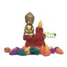 Incensário Cascata de Fumaça com Monge da Gratidão - Terracota - 4