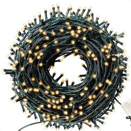 5 Cordão Luminoso Led Pisca Pisca 8 Funções 200 Leds Taschibra 110v Colorida - 1