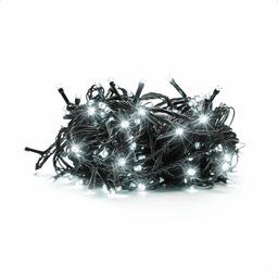 5 Cordão Luminoso Led Pisca Pisca 8 Funções 200 Leds Taschibra 110v Colorida - 3