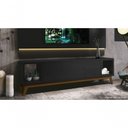 Ver imagem 2 de Rack para Tv Delux 2.2 Preto - Moveisaqui