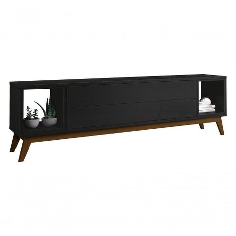Rack para Tv Delux 2.2 Preto - Moveisaqui