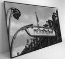 Ver mais imagens de Quadro Metro Paris - 120x80 Cm - Tecido Canvas