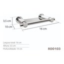 Ver imagem 3 de Saboneteira Inox - Kromus RD0103