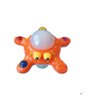 Estrelinha Musical bate e volta Infantil com luzes coloridas 3D gira 360º - 2