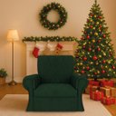 Ver imagem 1 de Poltrona Natalina Papai Noel Santa Claus Suede