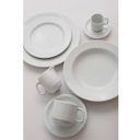 Ver imagem 6 de Jogo 6 Pratos de Sobremesa em Porcelana 19cm Classe Única Iguaçu Germer Branco