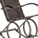 Ver imagem 4 de Conjunto de Cadeiras de Balanço Varanda Área Edícula Jardim Churrasco Trama Original