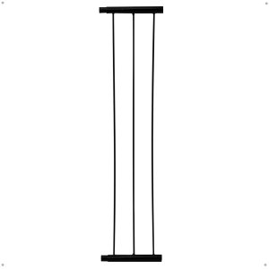 Prolongador Extensor para Portão Pet 70cm de Altura Extensor de 15cm Preto Itagold