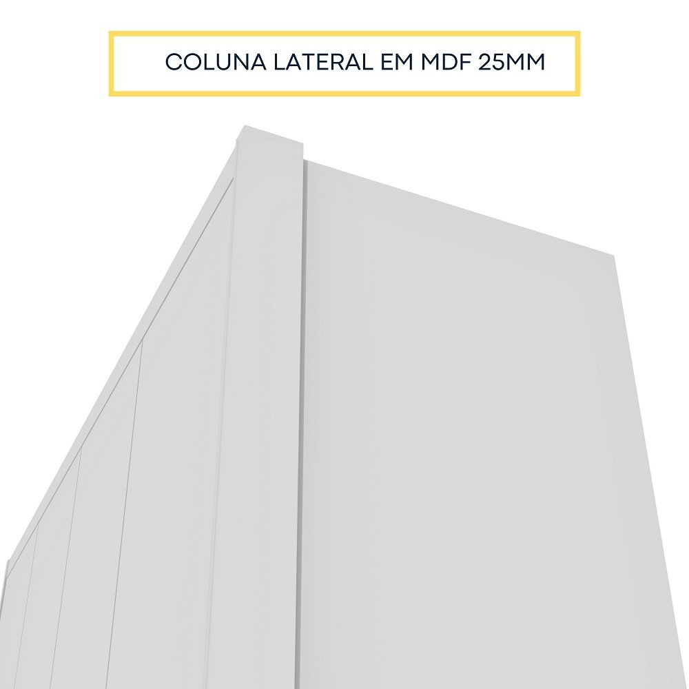 Guarda Roupa Casal 100% Mdf 6 Portas 6 Gavetas Realeza Tcil Tcil Móveis Guarda Roupa Casal Realeza 1 - 6