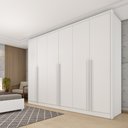 Ver imagem 1 de Guarda Roupa Casal 100% Mdf 6 Portas 6 Gavetas Realeza Tcil Tcil Móveis Guarda Roupa Casal Realeza 1