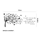 Ver imagem 2 de Adesivo de Parede Arvore e Borboleta:150 X 64 Cm