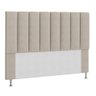 Cabeceira Estofada Cama Box Casal 140 Cm Bege - 1