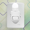 Ver imagem 4 de Luminaria Abajur Quarto Infantil Mini Luz Noturna Led Tomada Bivolt:branco/bivolt