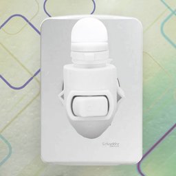 Luminaria Abajur Quarto Infantil Mini Luz Noturna Led Tomada Bivolt:branco/bivolt - 4