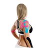 Fita Kinesio Adesiva Kinesiology Taping 5m para Reabilitação Muscular - Azul - 6