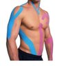 Fita Kinesio Adesiva Kinesiology Taping 5m para Reabilitação Muscular - Azul - 2