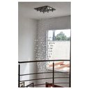 Ver imagem 1 de Lustre de Cristal Legítimo Pé Direito Duplo 1,5 Metro de Alt - Transparente