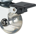 Ver imagem 3 de Rodizio ou Rodinha Mk Armário Gel Transparente 35mm com Trava